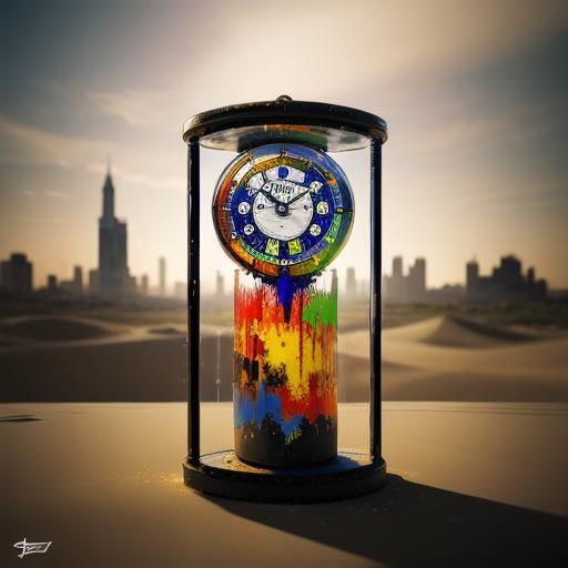 The Illusion of Time as Graffiti Art