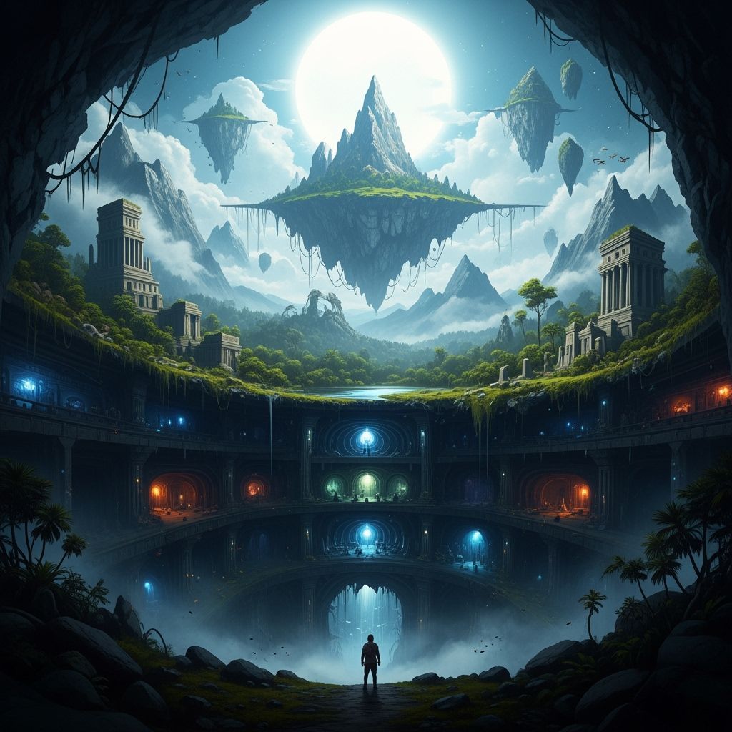 Primal Underearth Realm: Nature, Magic, and Science Converge