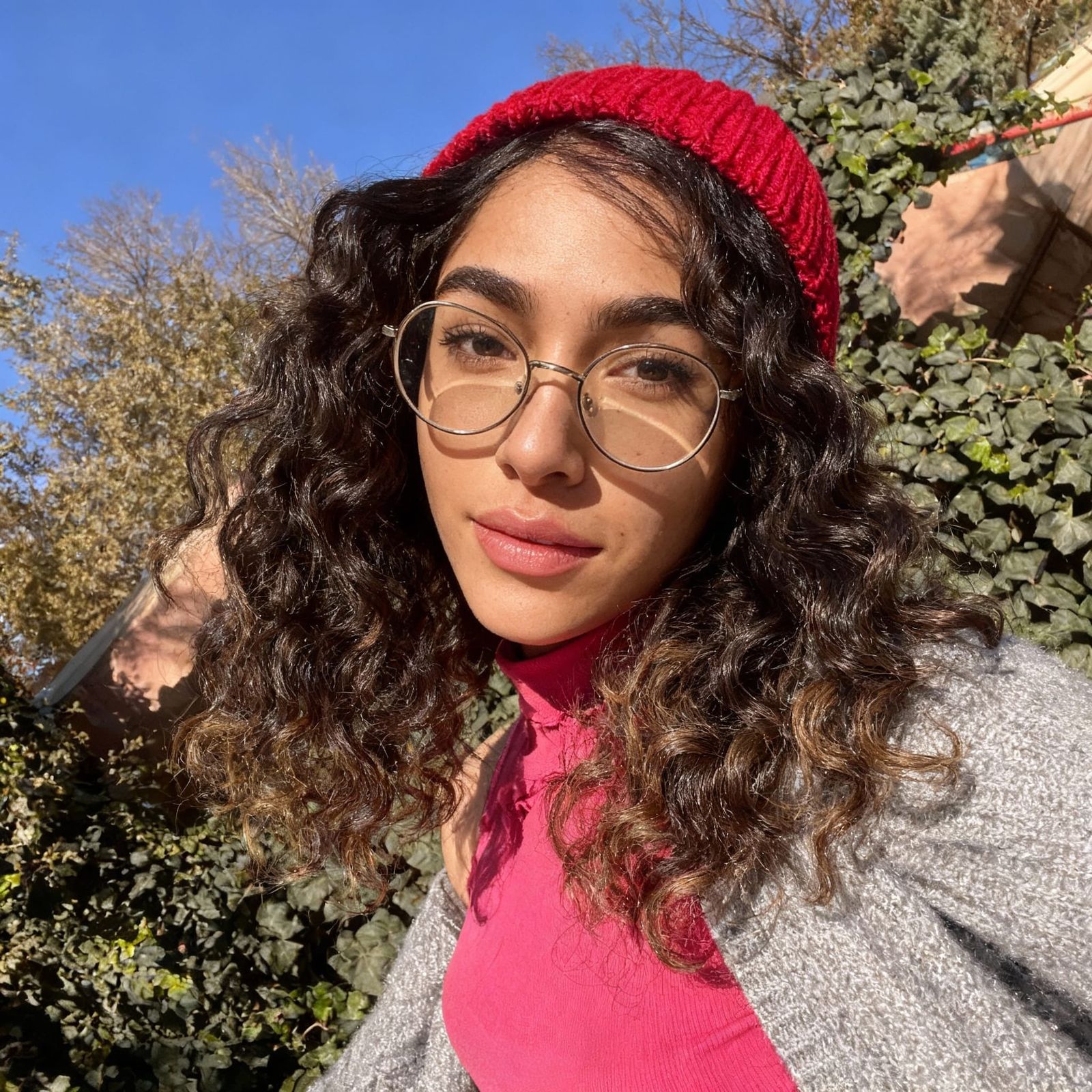 Beautifully Enhanced Curly Hairstyle