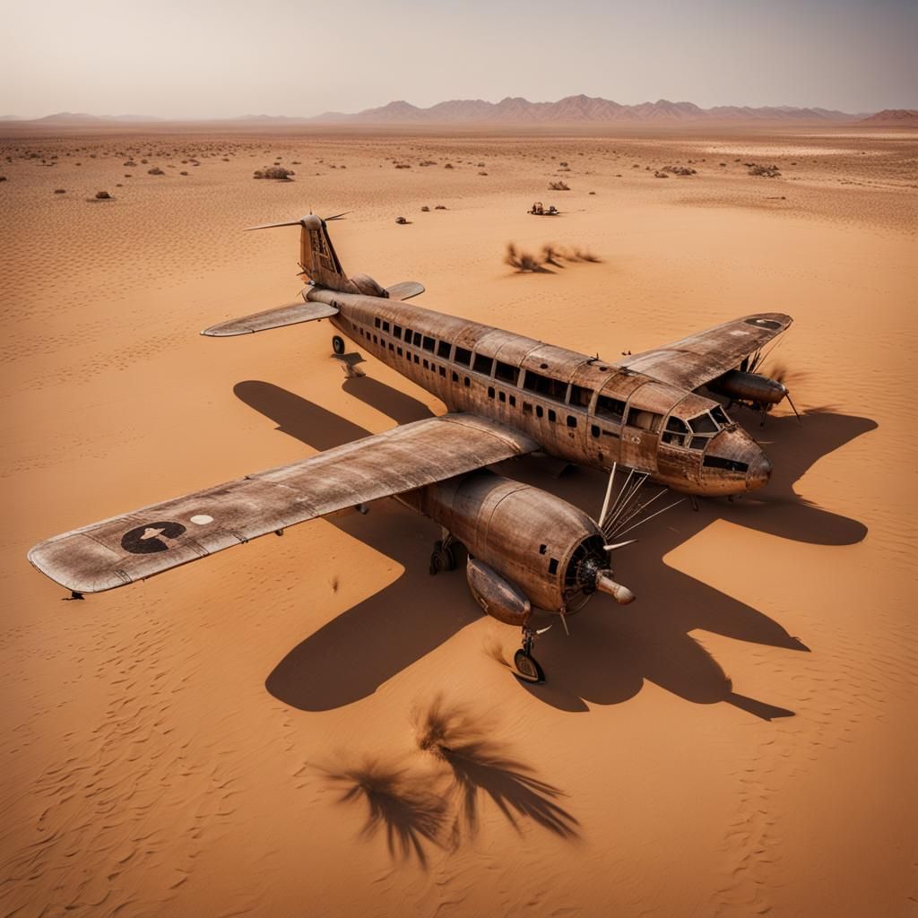 Rusting in the desert