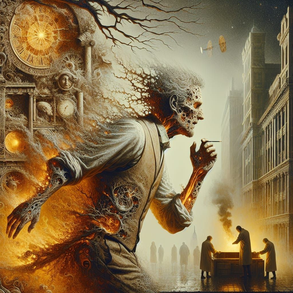 Terrifying Fusion: Hyperrealistic Melding Inspired by Gustav...