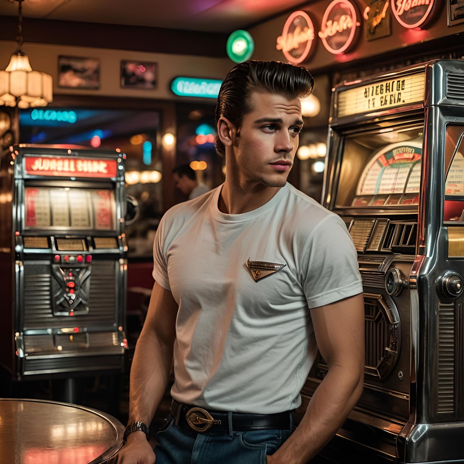 1950s Rock and Roll guy