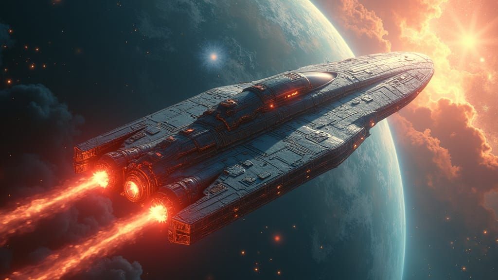 Cosmic Odyssey in Liquid Metal