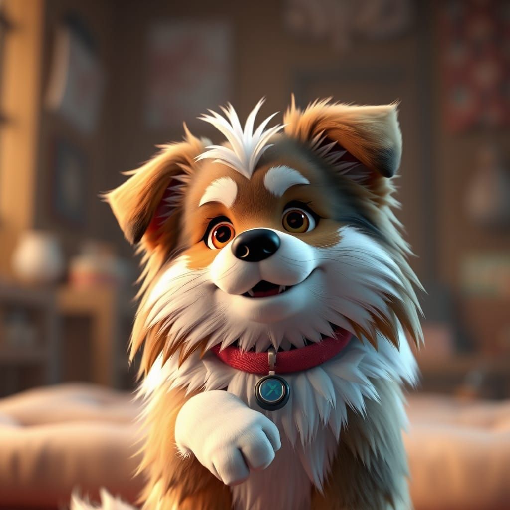 cute floofy sheltie cuddle doggy