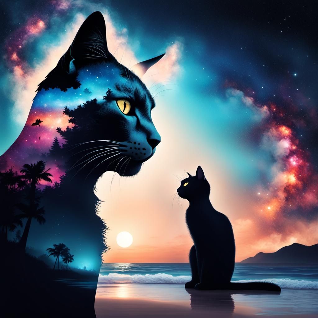 Grimalkin, Hat Black the Witches Cat.