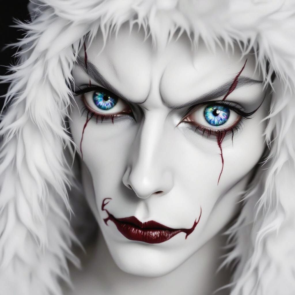 Ethereal White Figure: An AI Interpretation