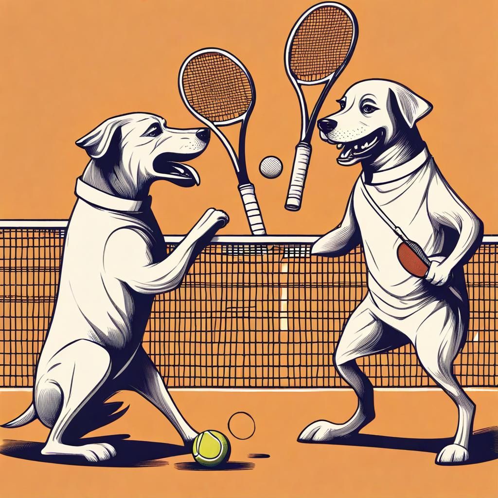 Dogs Playing Sports