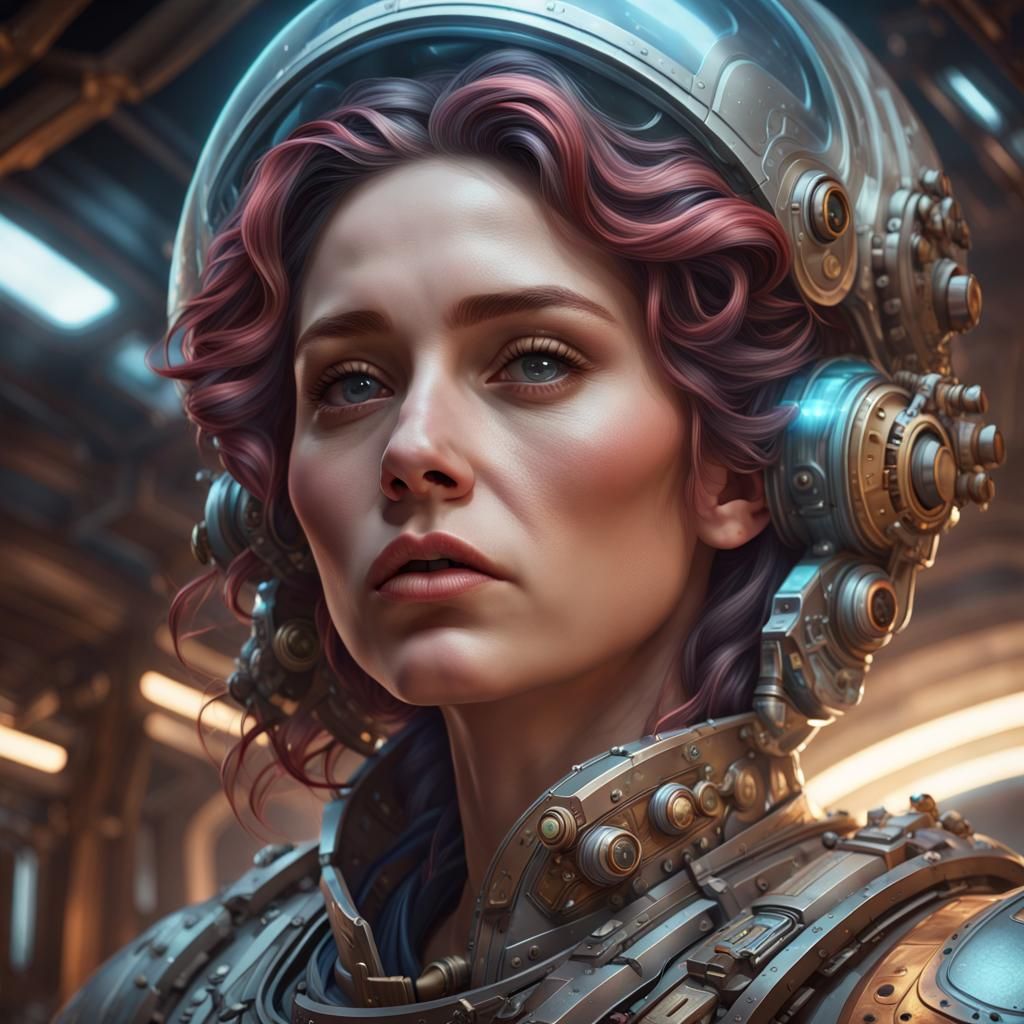 Pie Spaceship: Epic Cinematic Digital Art