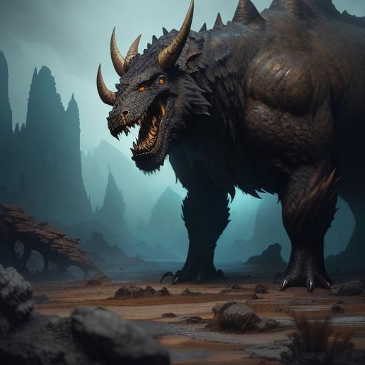 Ancient Behemoth Rodent of the Rocky Wastes