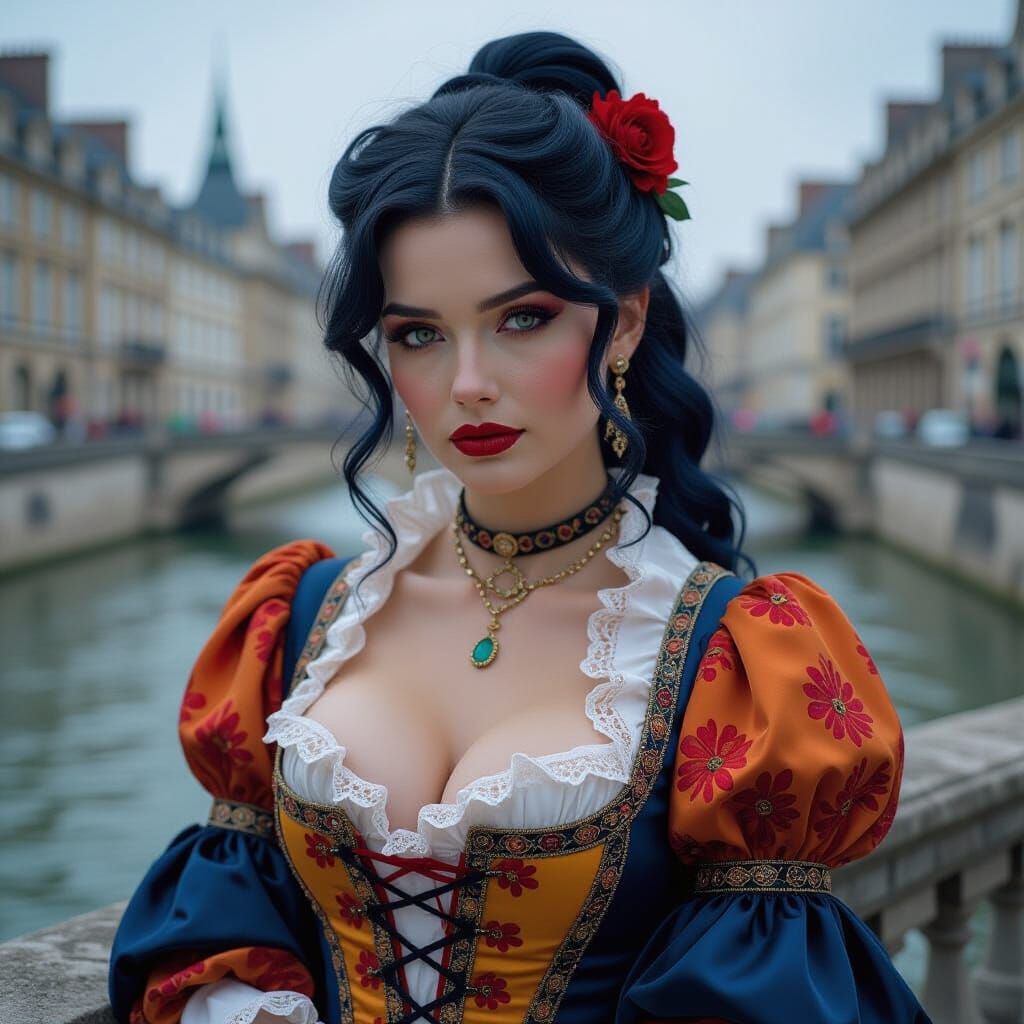Jinx from Arcane Posing in 18th Century Paris
