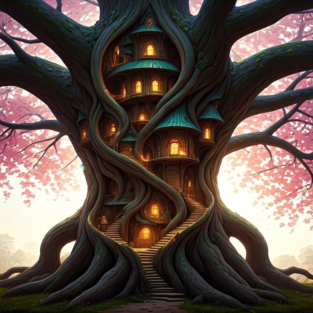 Wood Carving (Fairy Queens home)