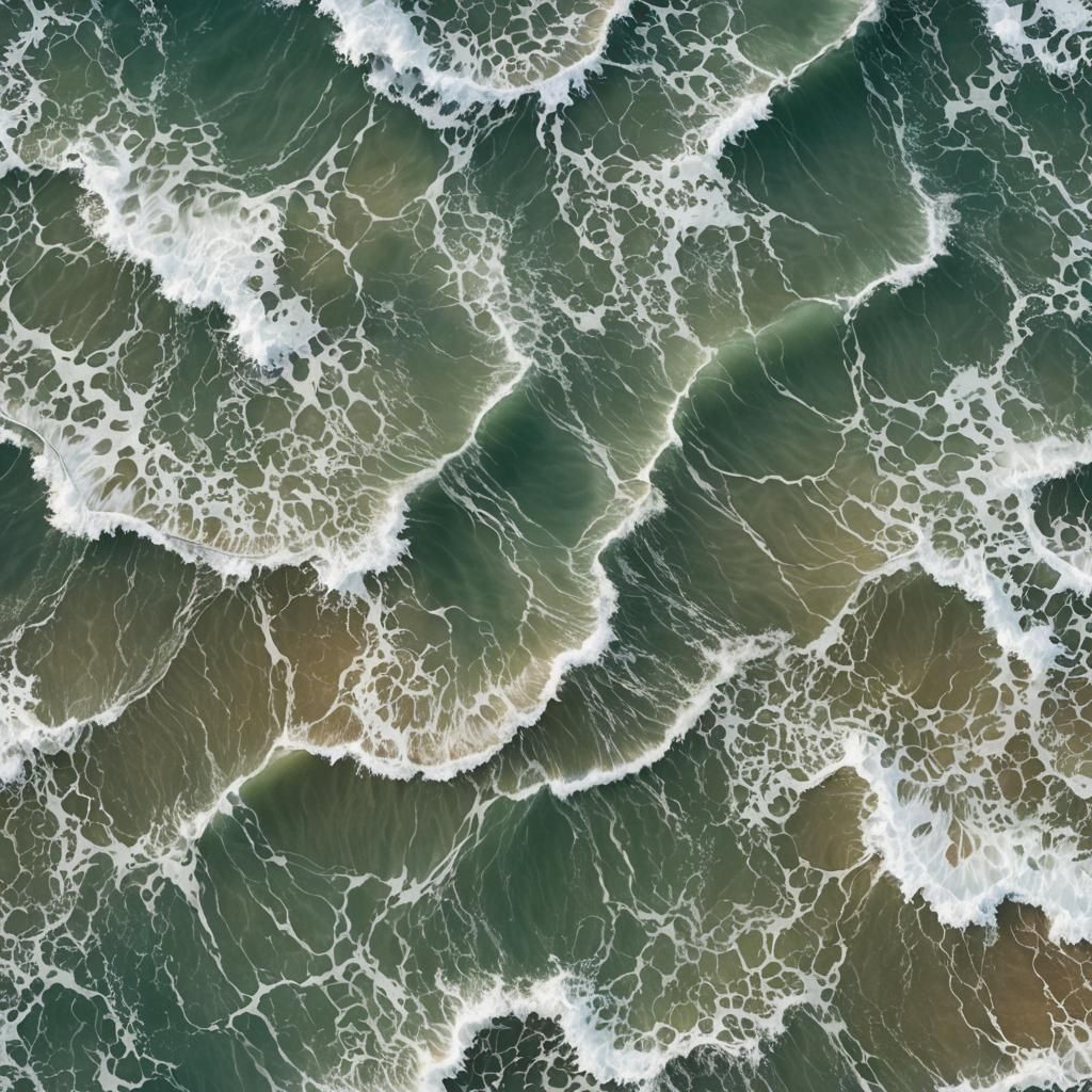 Ocean Waves on a Sunny Day