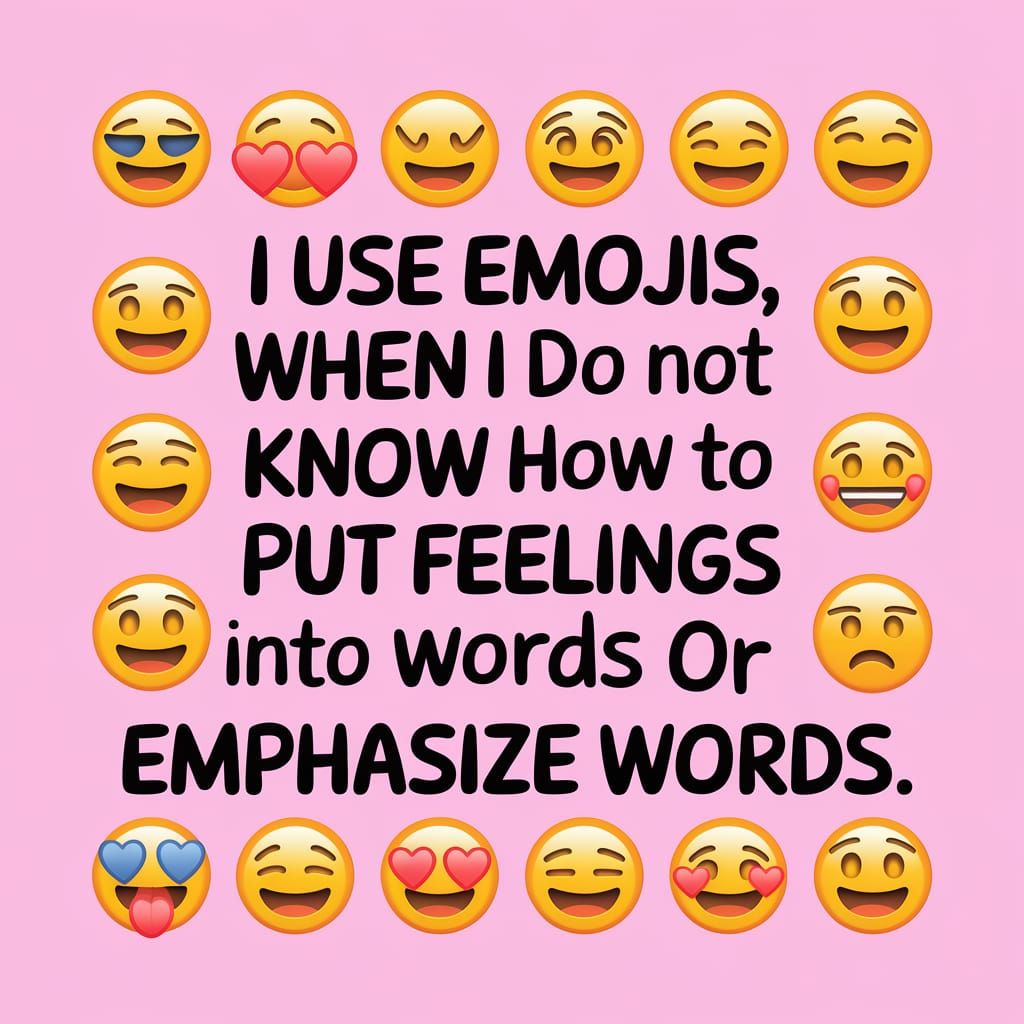 Quote About Emojis and Expressing Feelings