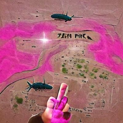 Desert Road to the Mesas, Digital Art