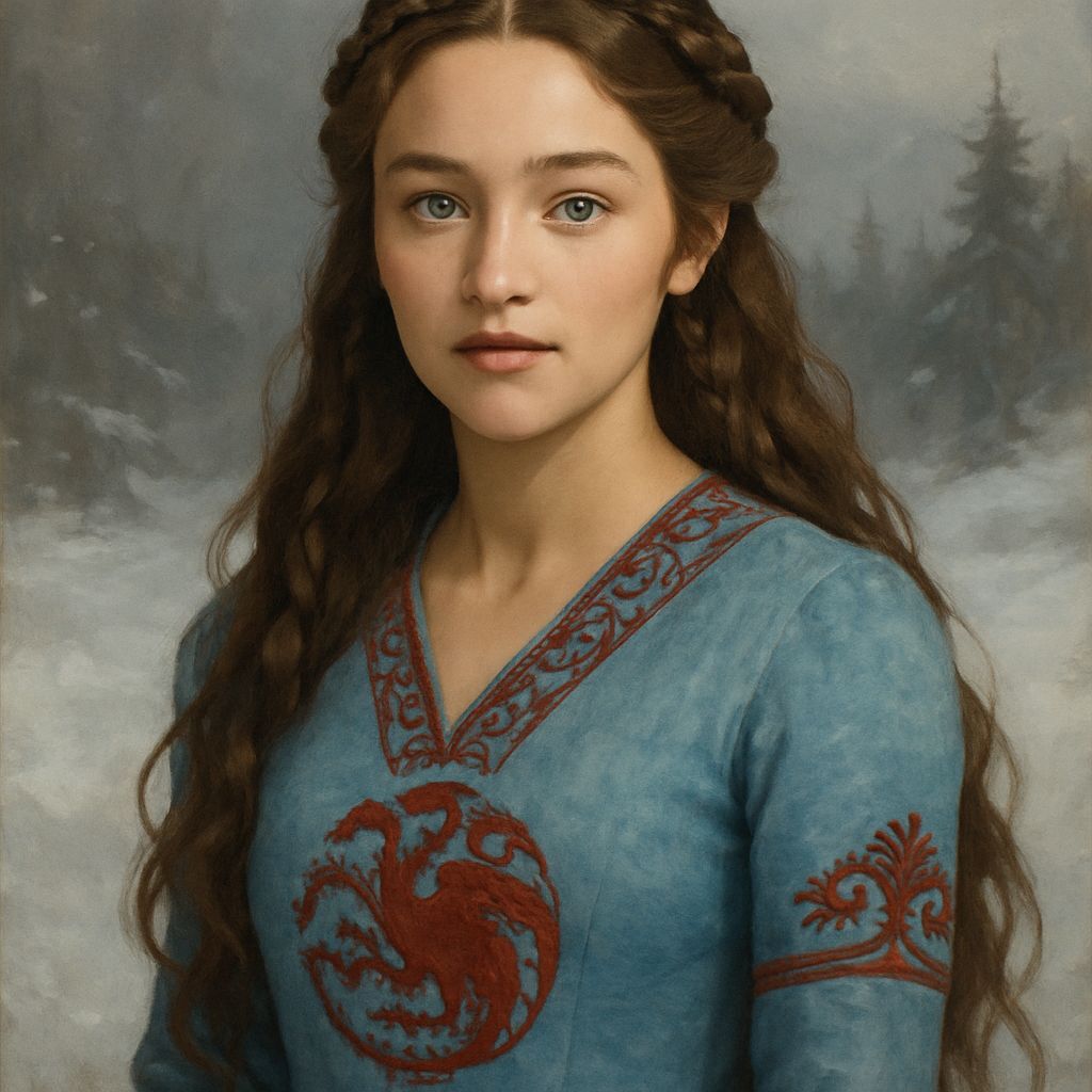 A Targaryen Princess in Winter Attire