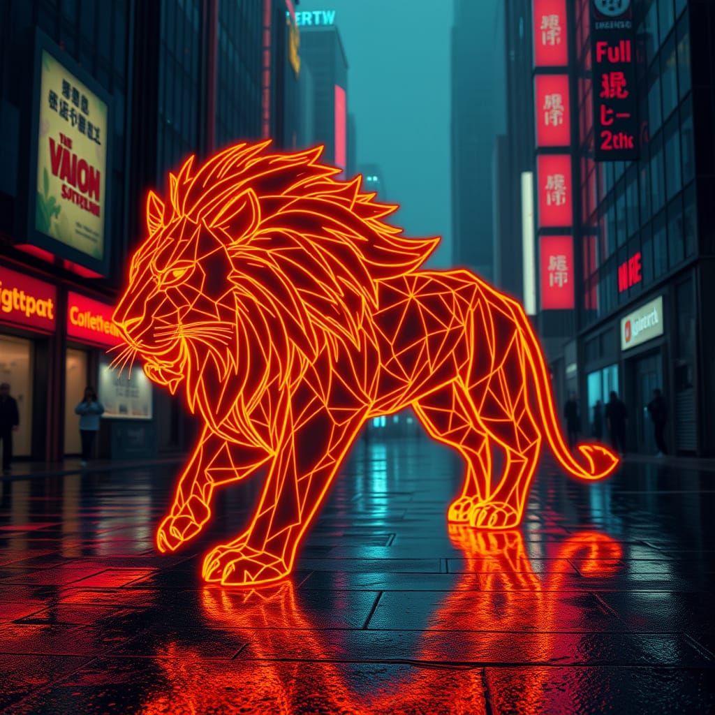 A Geometric Lion