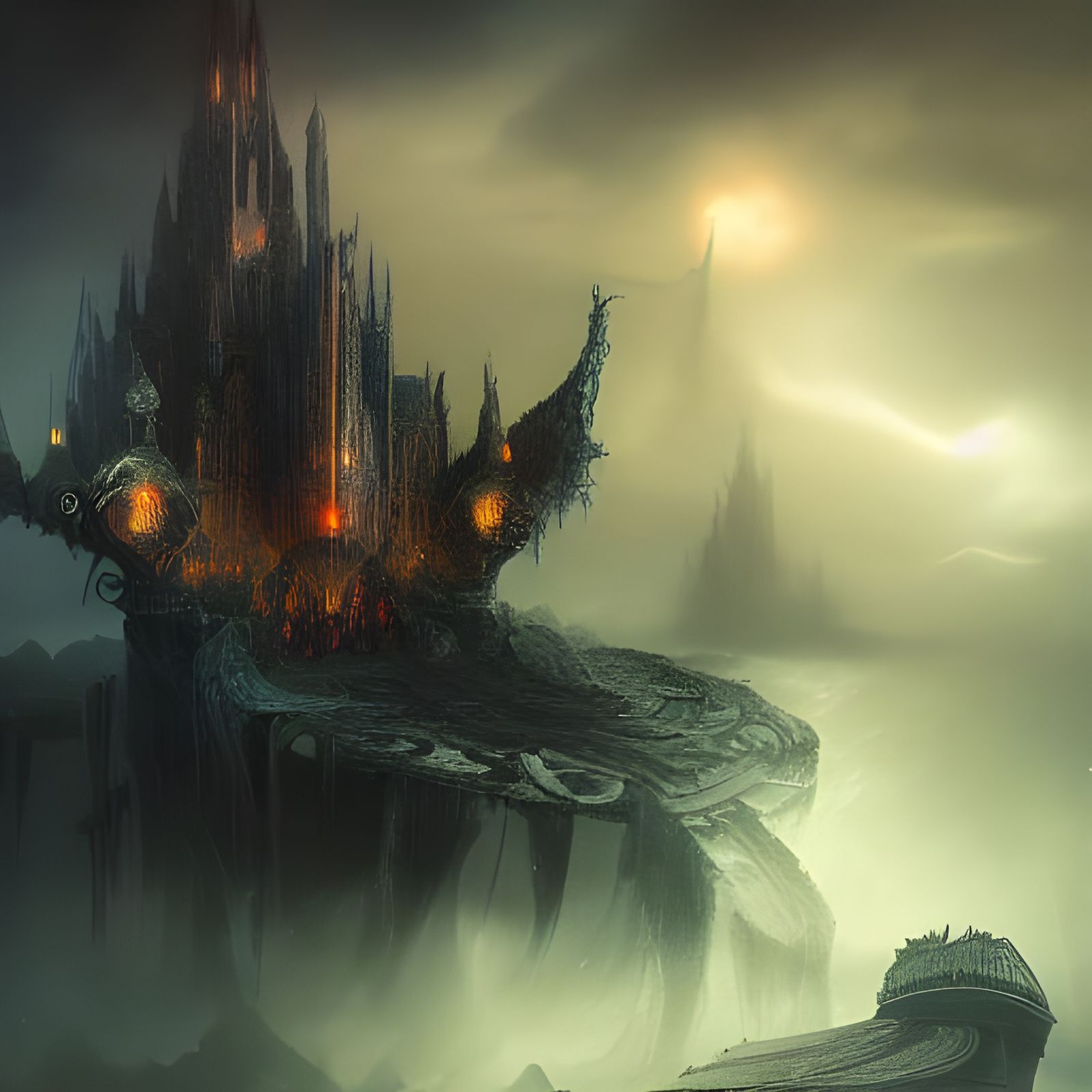 Mistress of the Storm: Dark Fantasy Art