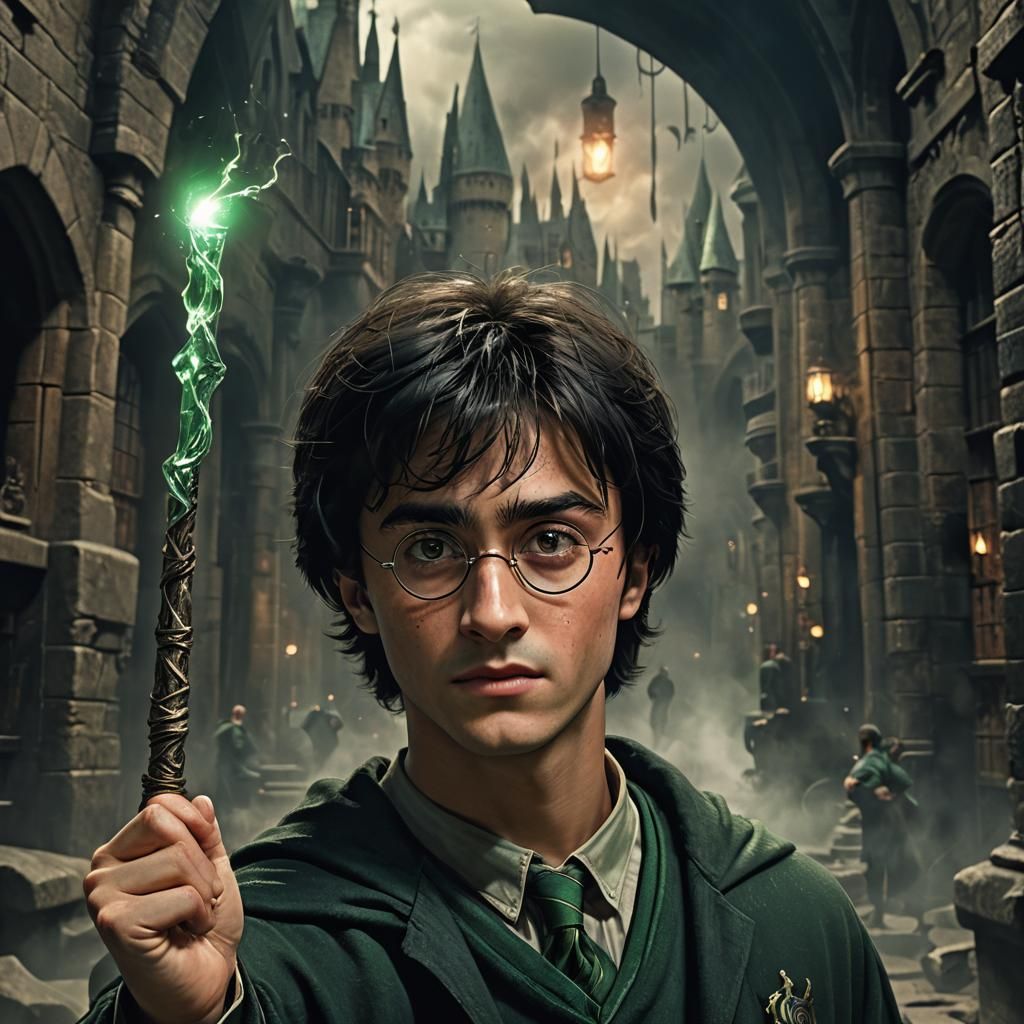 Dark Magic: Slytherin Student in Chamber of Secrets