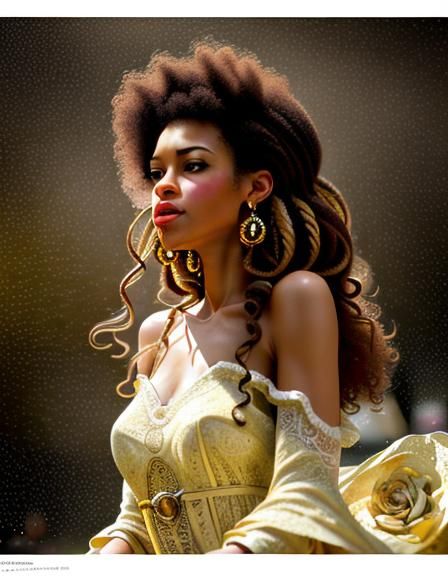 Vintage Inspired Character Portrait