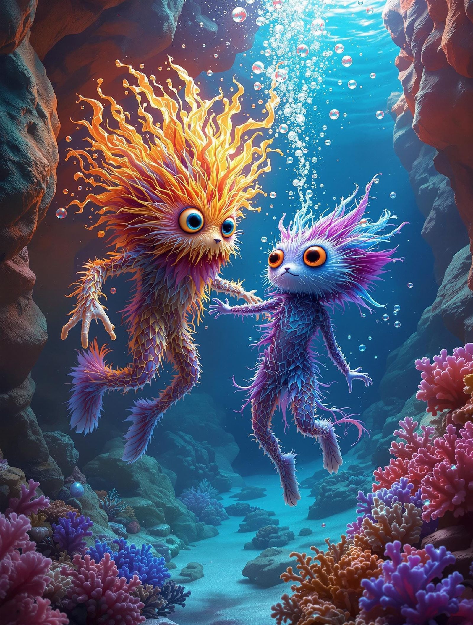 Tommy Danger & Ms Zing Liquified Fuzzy Swimdancing