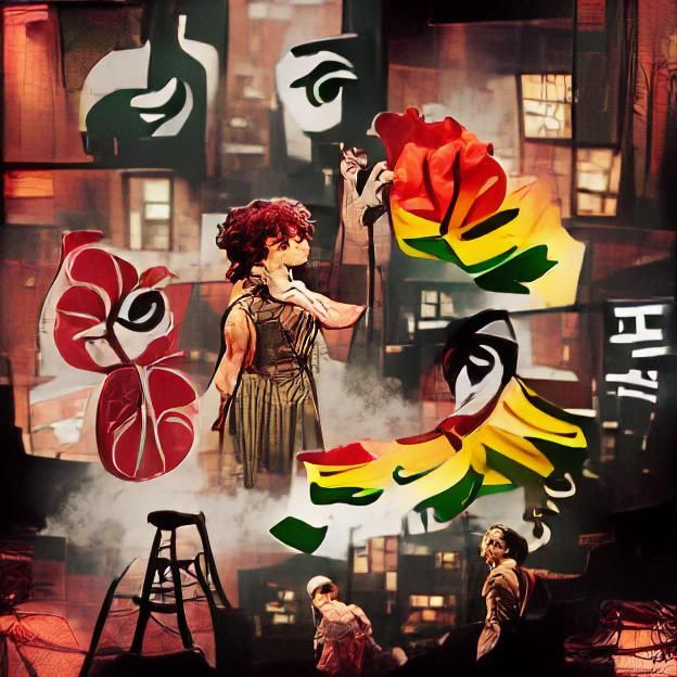 Hadestown Inspired Conceptual Art