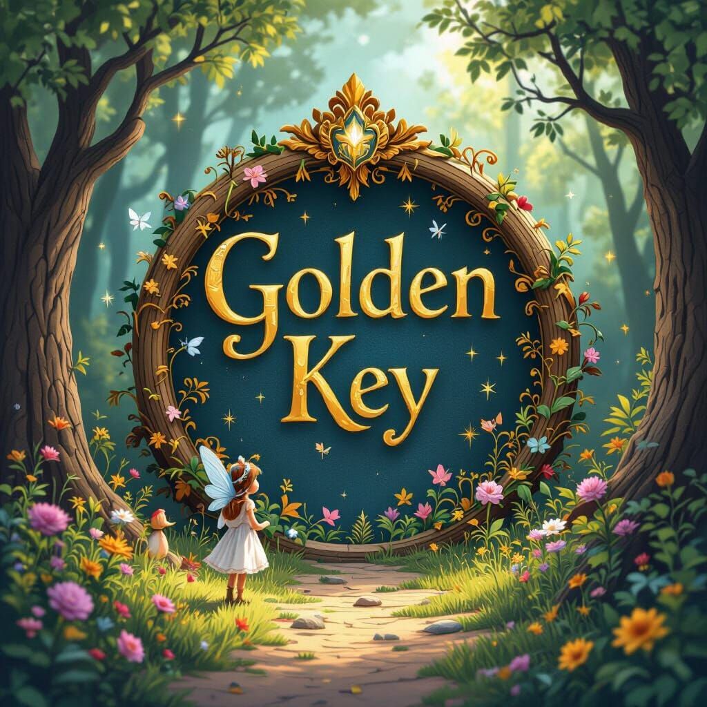 Fairy Tale Forest Splash Screen for Kindergarten Graduation