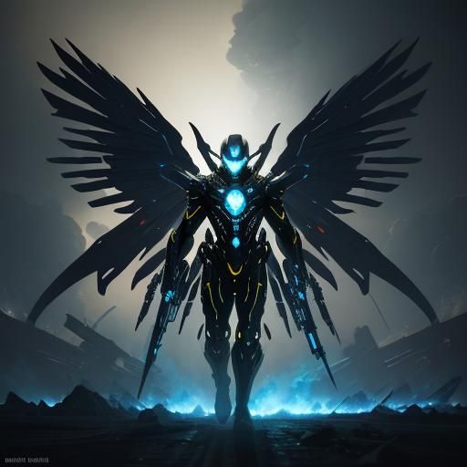 Alien Aura Battler in Chaotic Aerial Battle