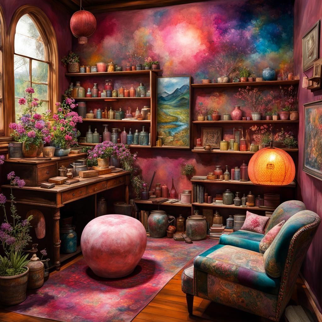 Crafts room my safe space ...