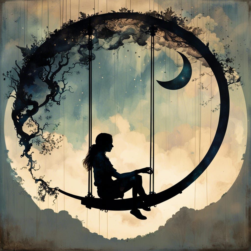 "Mit dem Mond schaukeln..."