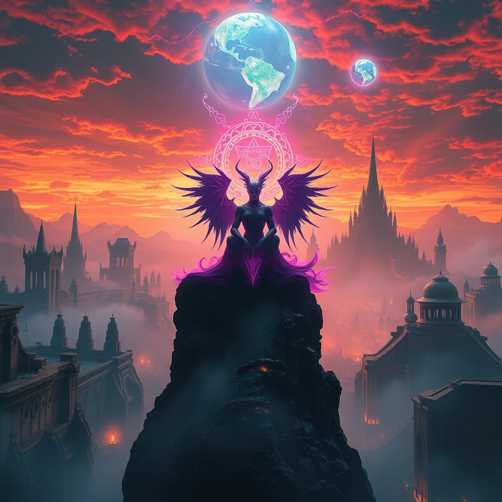 Mystical Guardian of a Forgotten World