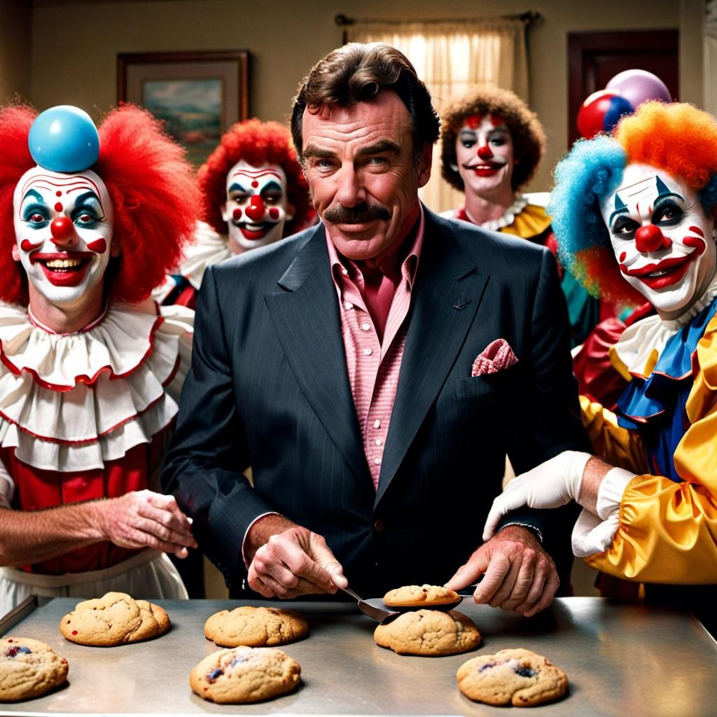 Tom Selleck Clown Posse