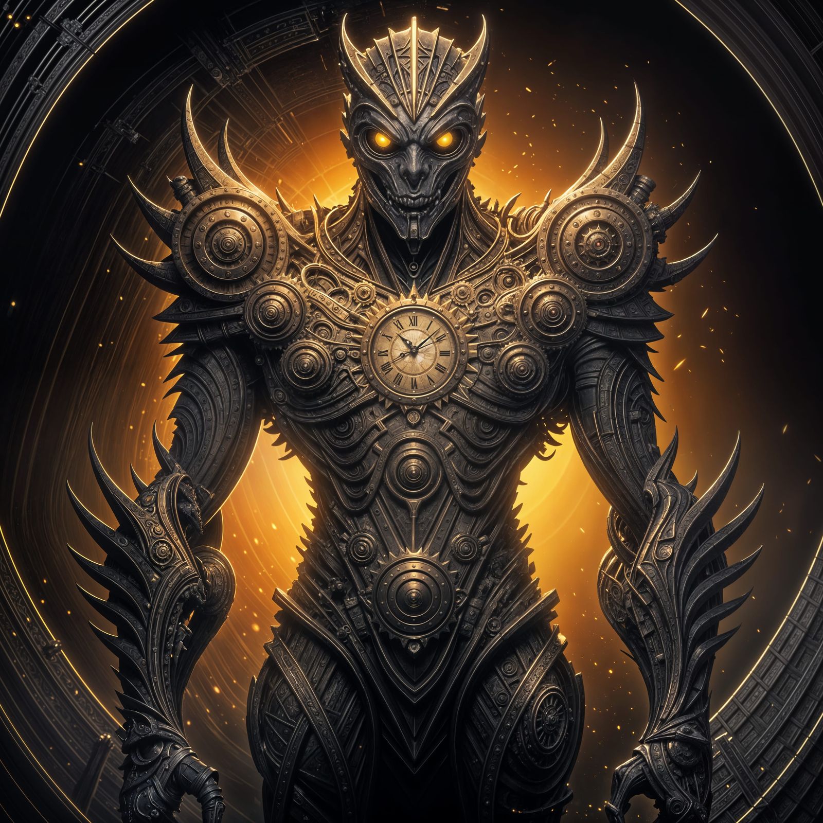 Clockwork Creatures: Dark Fantasy Concept Art