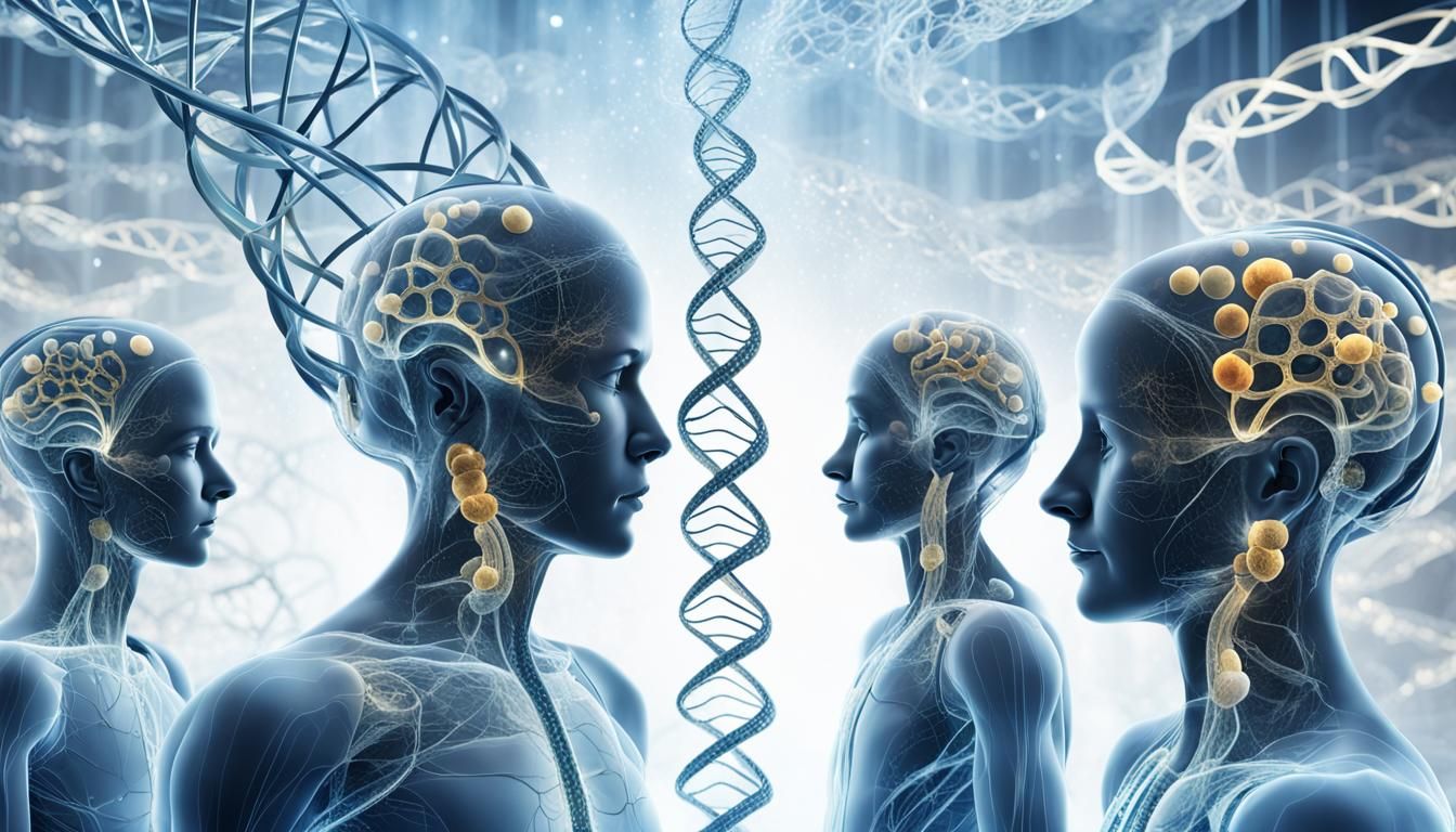 Harmonized Genetic Structures Form Biophotonic Grid