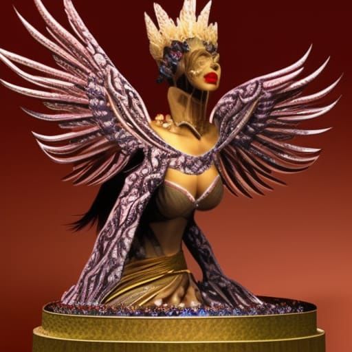 Epic Sapphire: Cinematic Digital Matte Painting