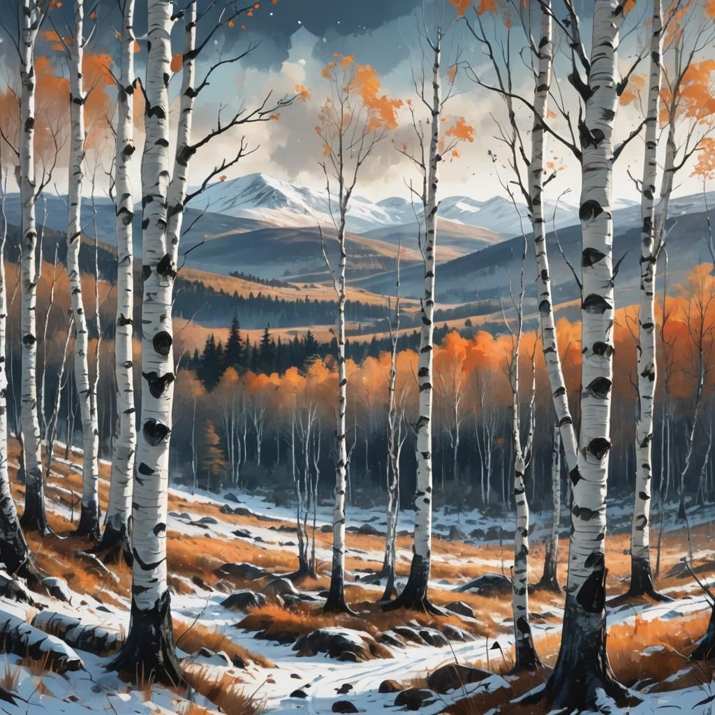 Enchanting Rothiemurchus Forest in Scotland: Matte Painting