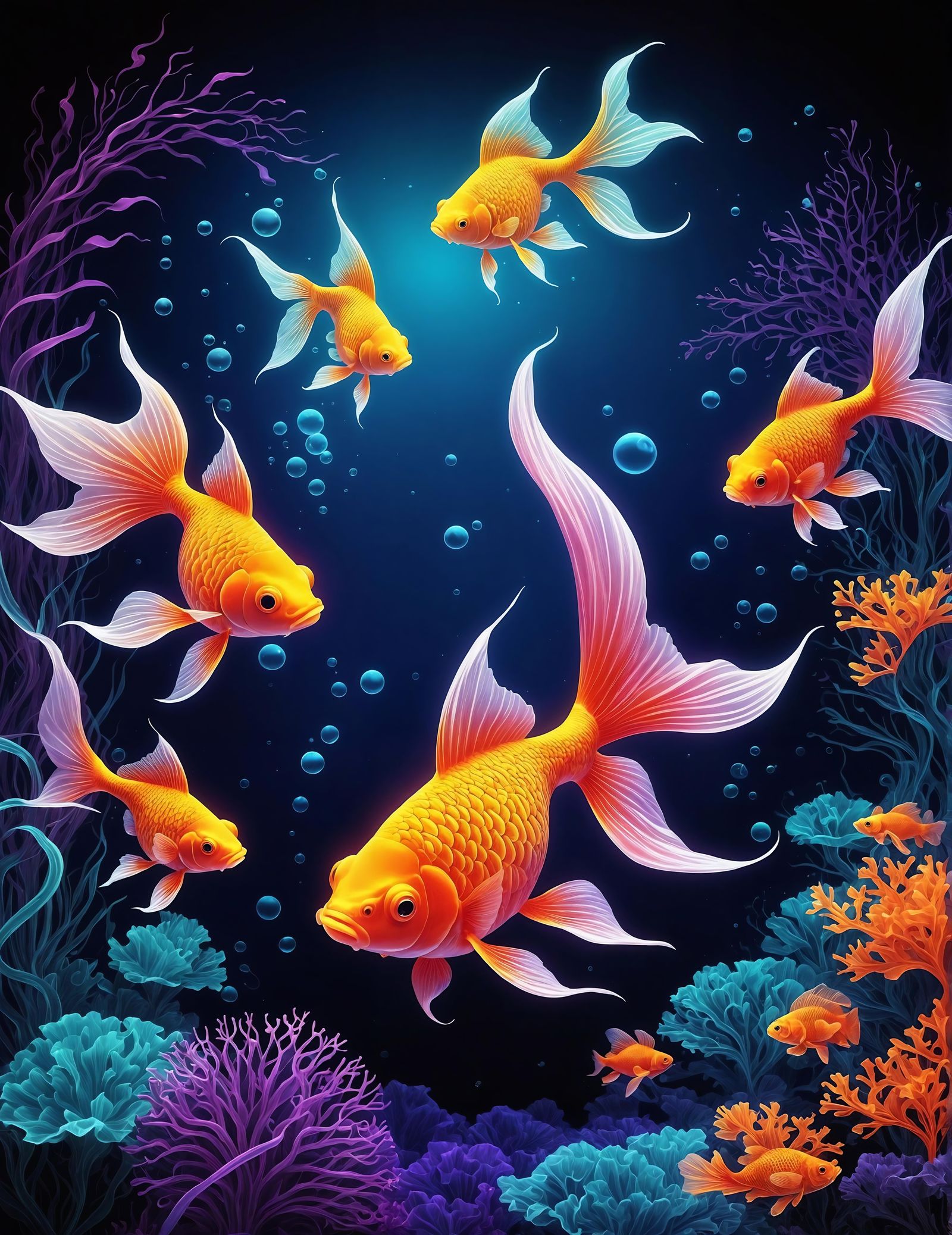 Goldfish Glow …