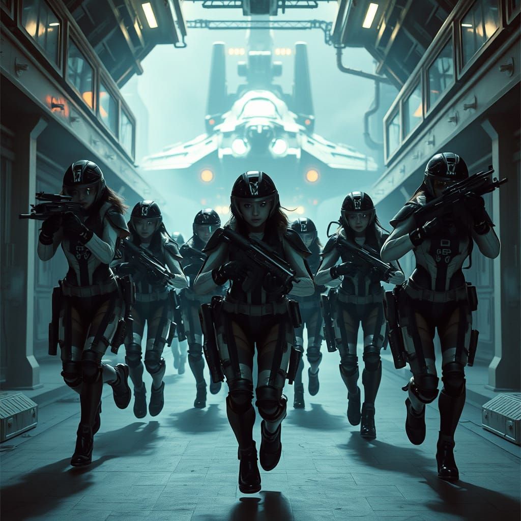 Korean Supermodels Unleash Fury in Sci-Fi Epic