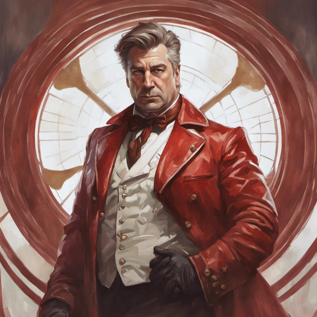 Steampunk Circus Ringleader Portrait