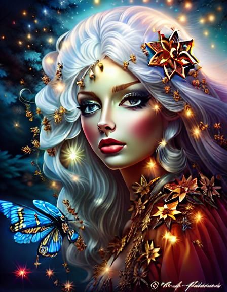 Fairy in Dark Alley, Breathtaking Digital Art