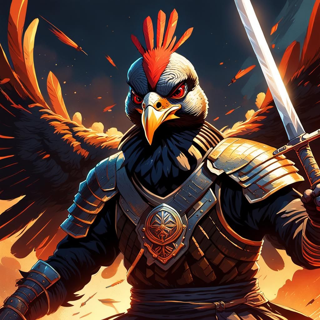 Turkey Ninja Warrior in a Dramatic Fight