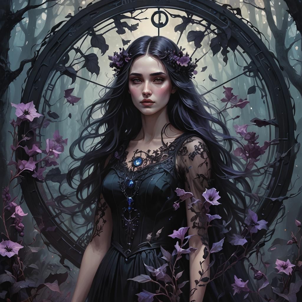 Dark and floral magic