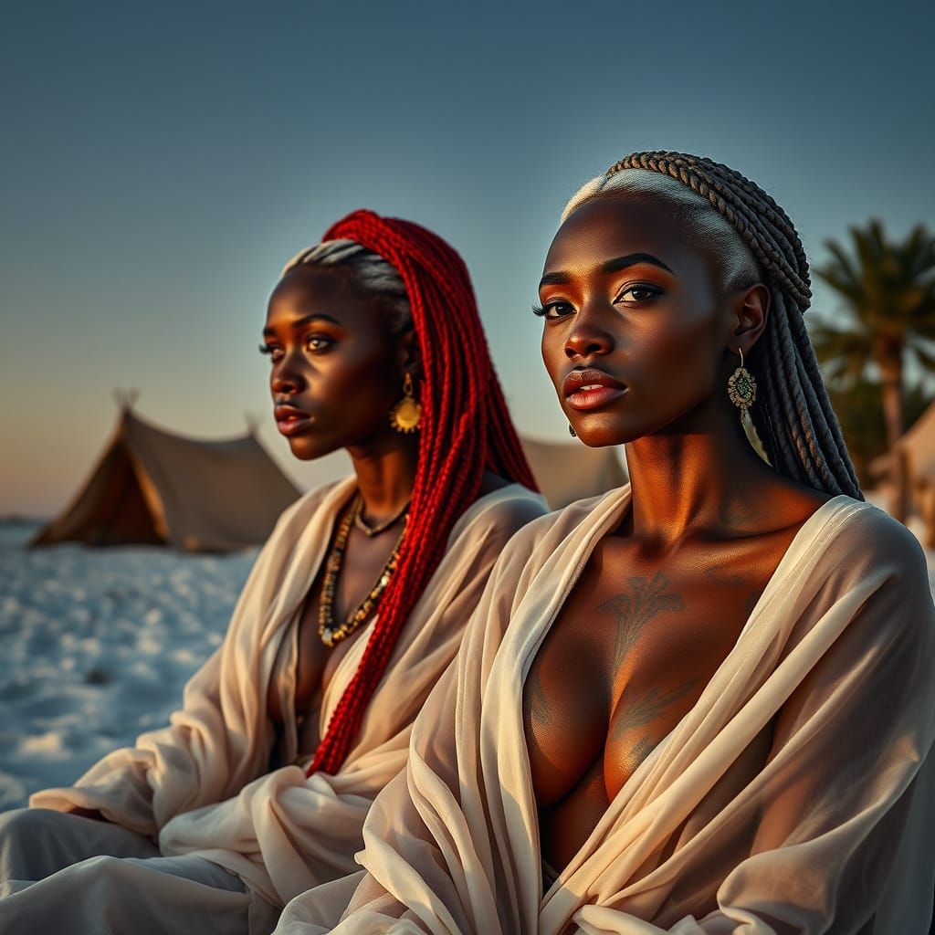 portrait d' esclaves