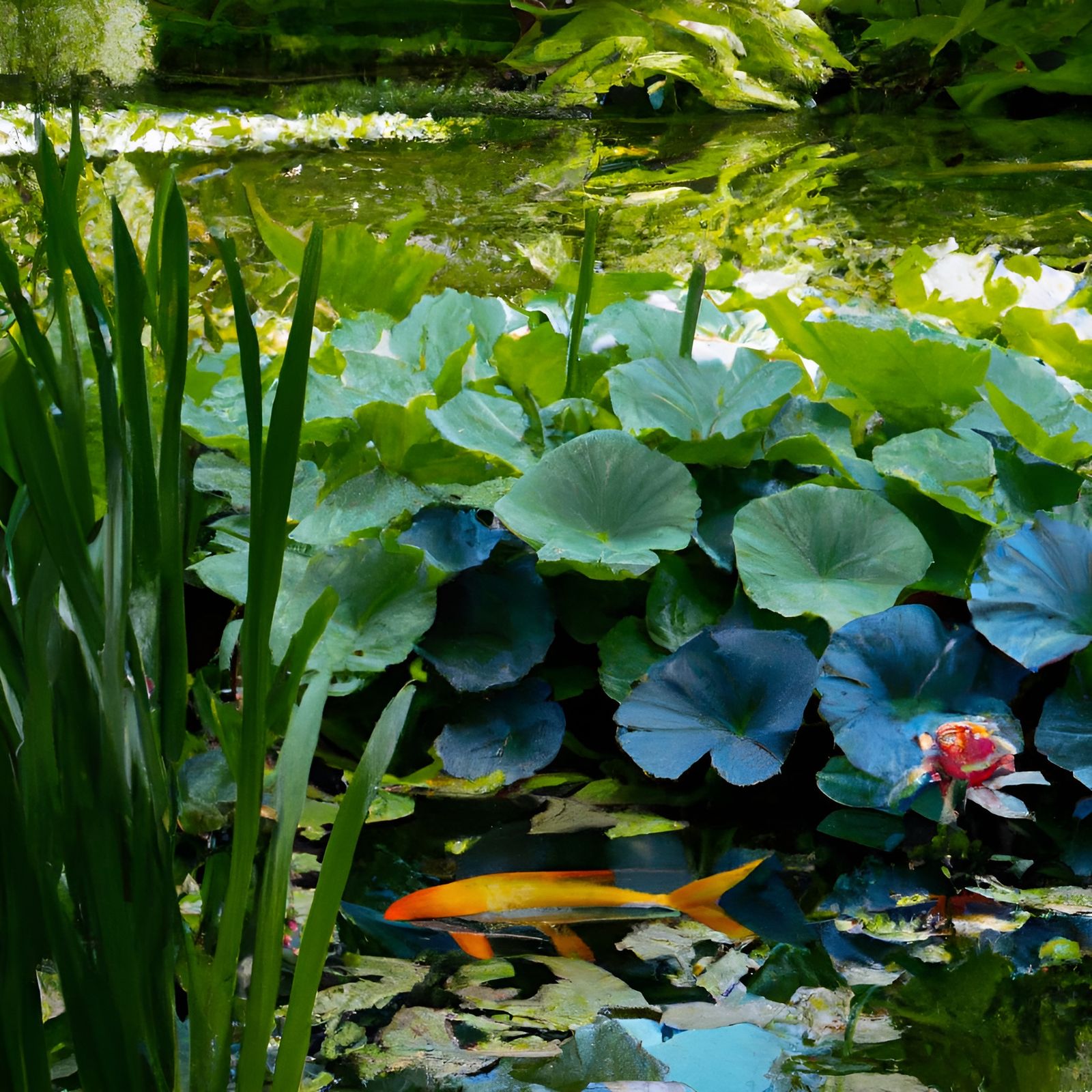 Botanical Arboretum: Spring Pond Nature Photography