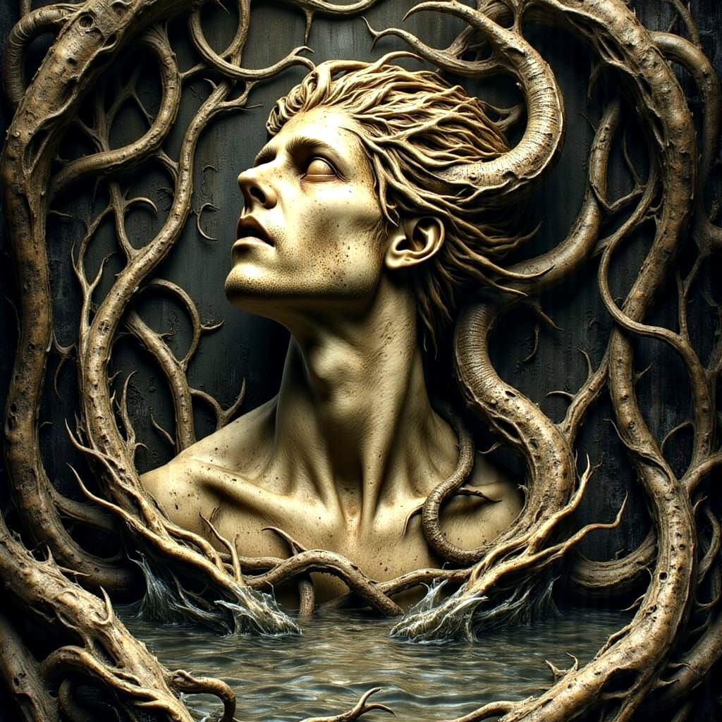 Grotesque Odyssey: A Dark Mythological Vision