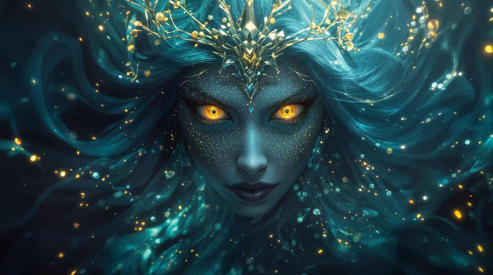 Mariana Trench Goddess Unveiled in Hyperrealistic Splendor