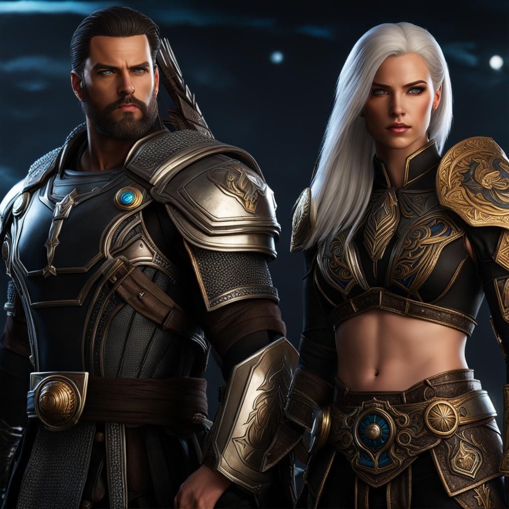 Tyr and Garm Clash at Ragnarok