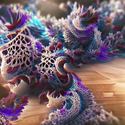 Abstract Fractal Art: Infinite Geometric Complexity