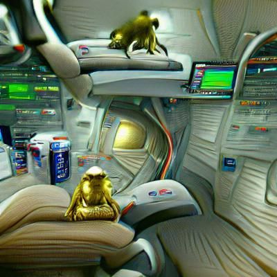 Brass Monkey on a Space Mission to Mars