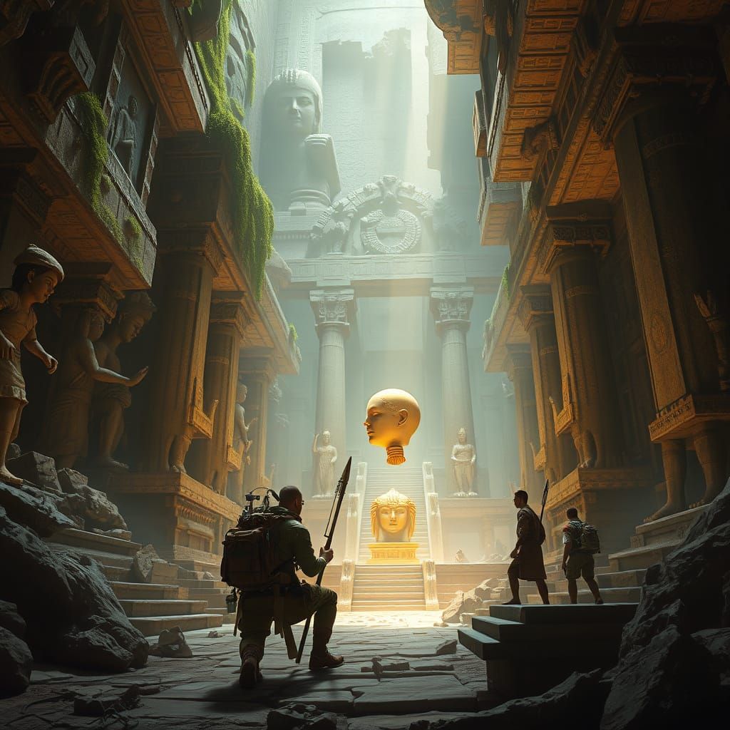 Explorers Discover Ancient Underground Temple