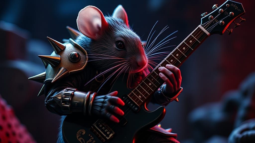Fearsome Mouse Warrior's Guitar Solo